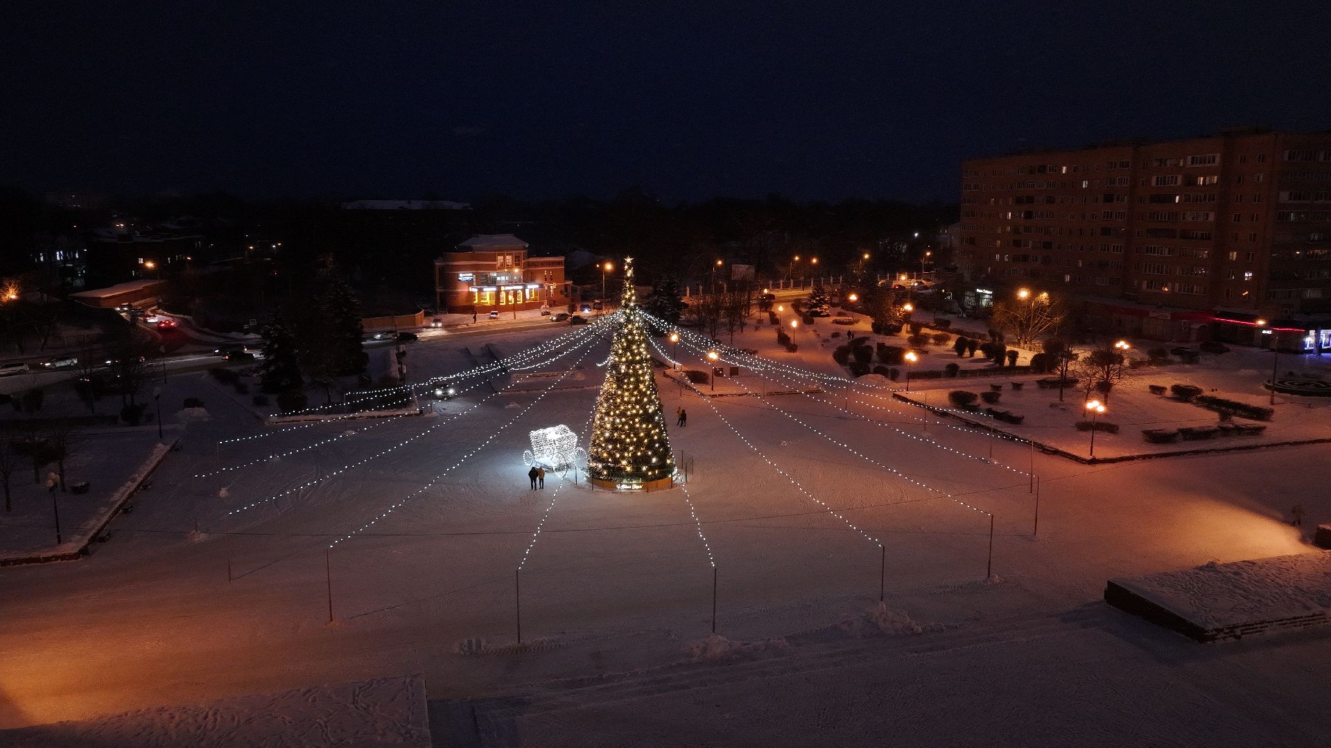 видео с коптера,