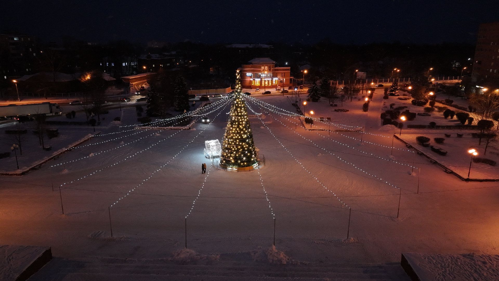 видео с коптера,