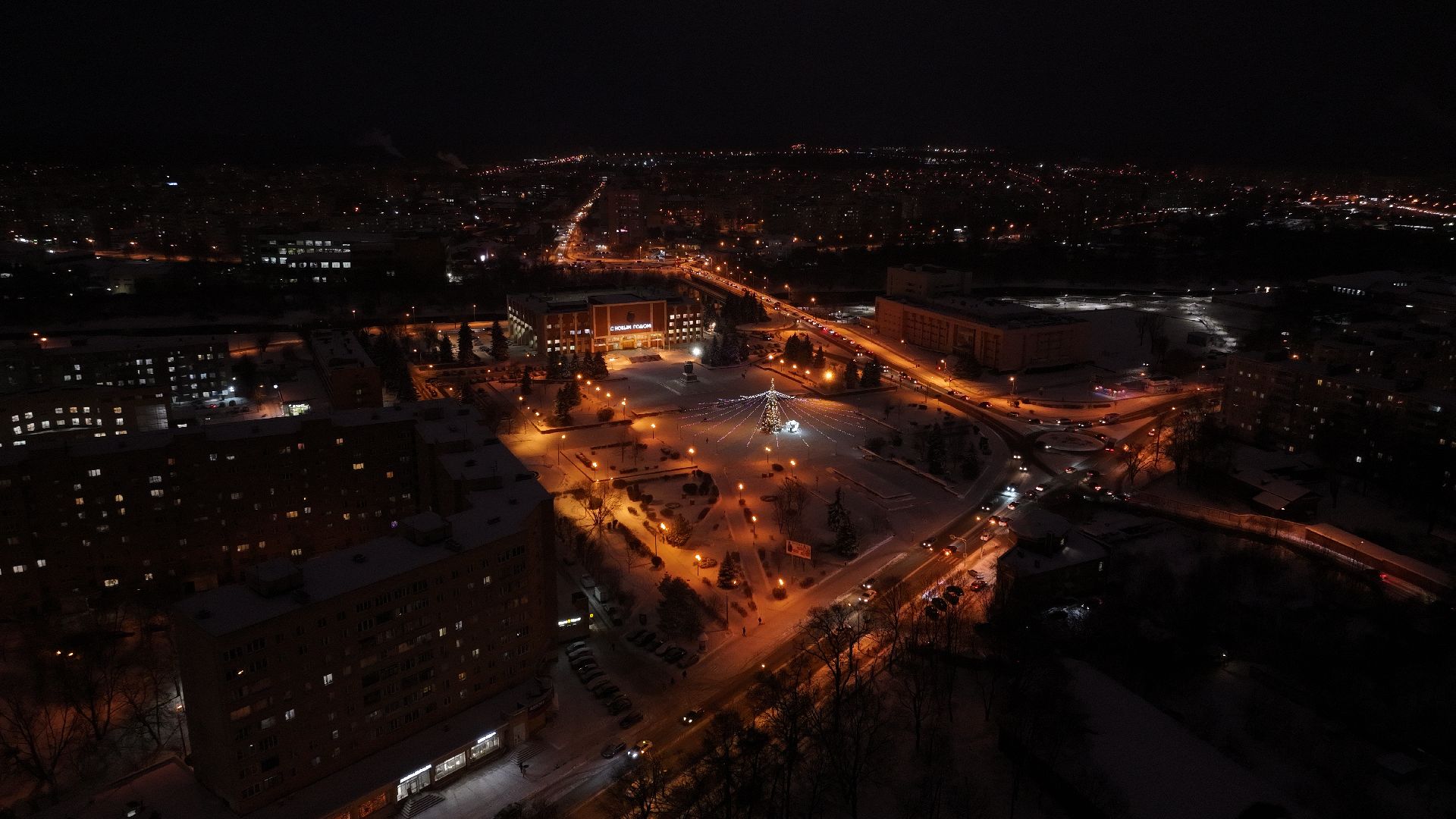 видео с коптера,