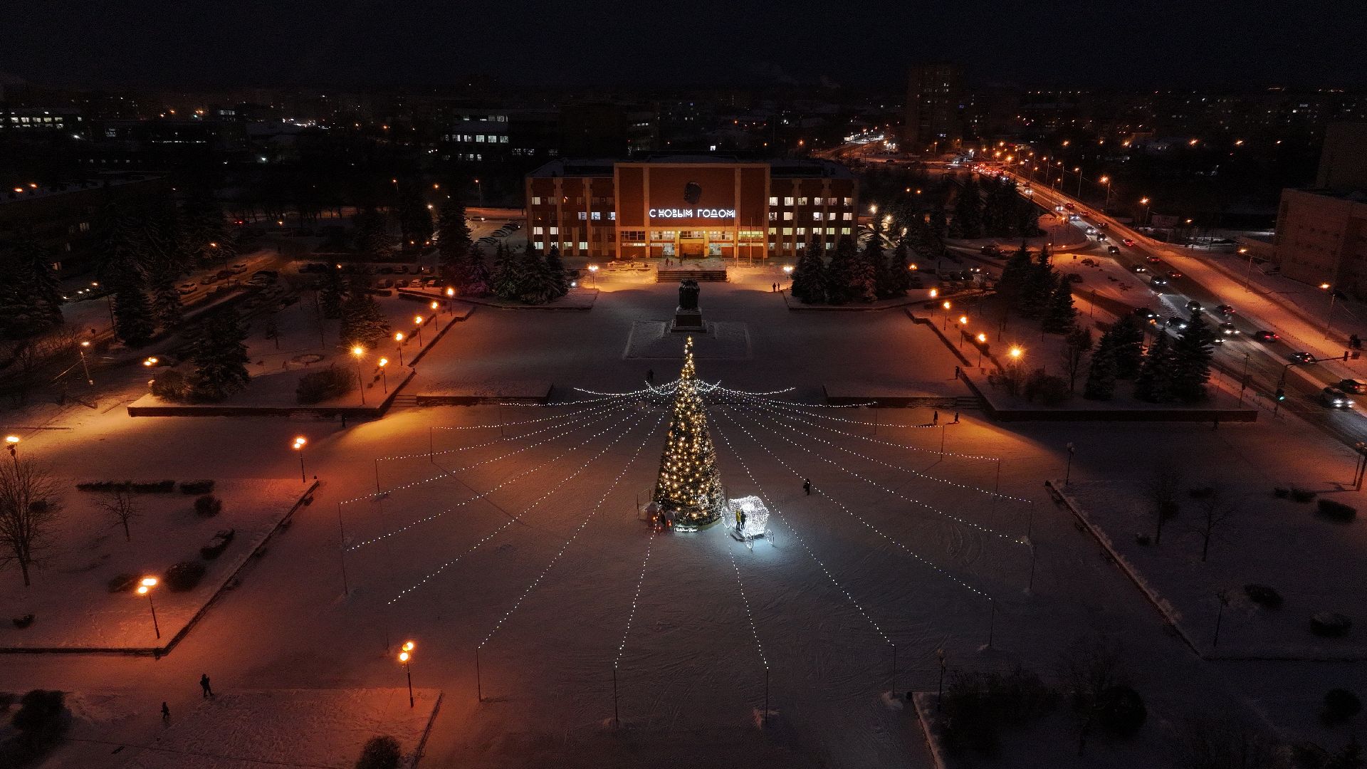 видео с коптера,