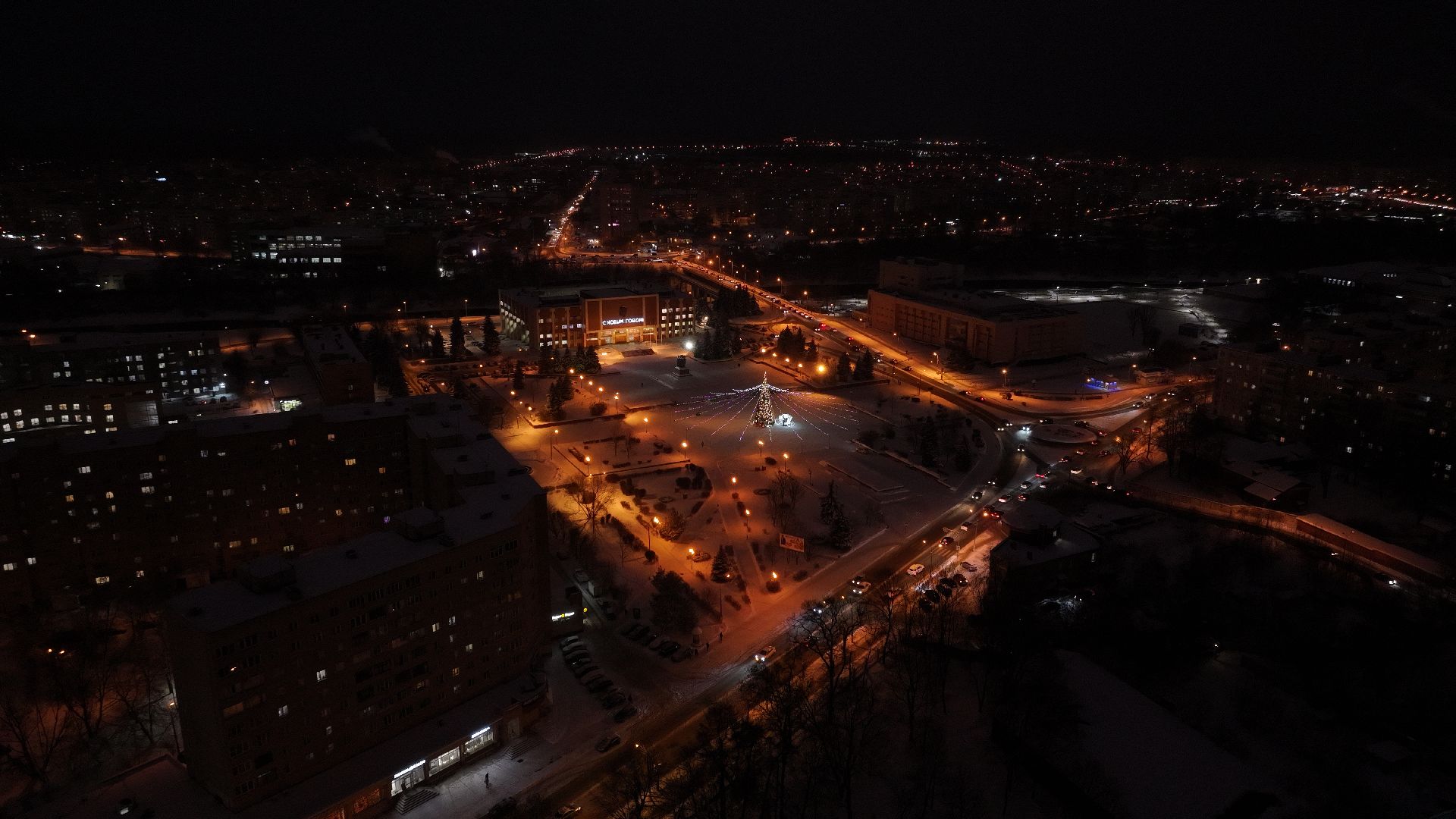 видео с коптера,