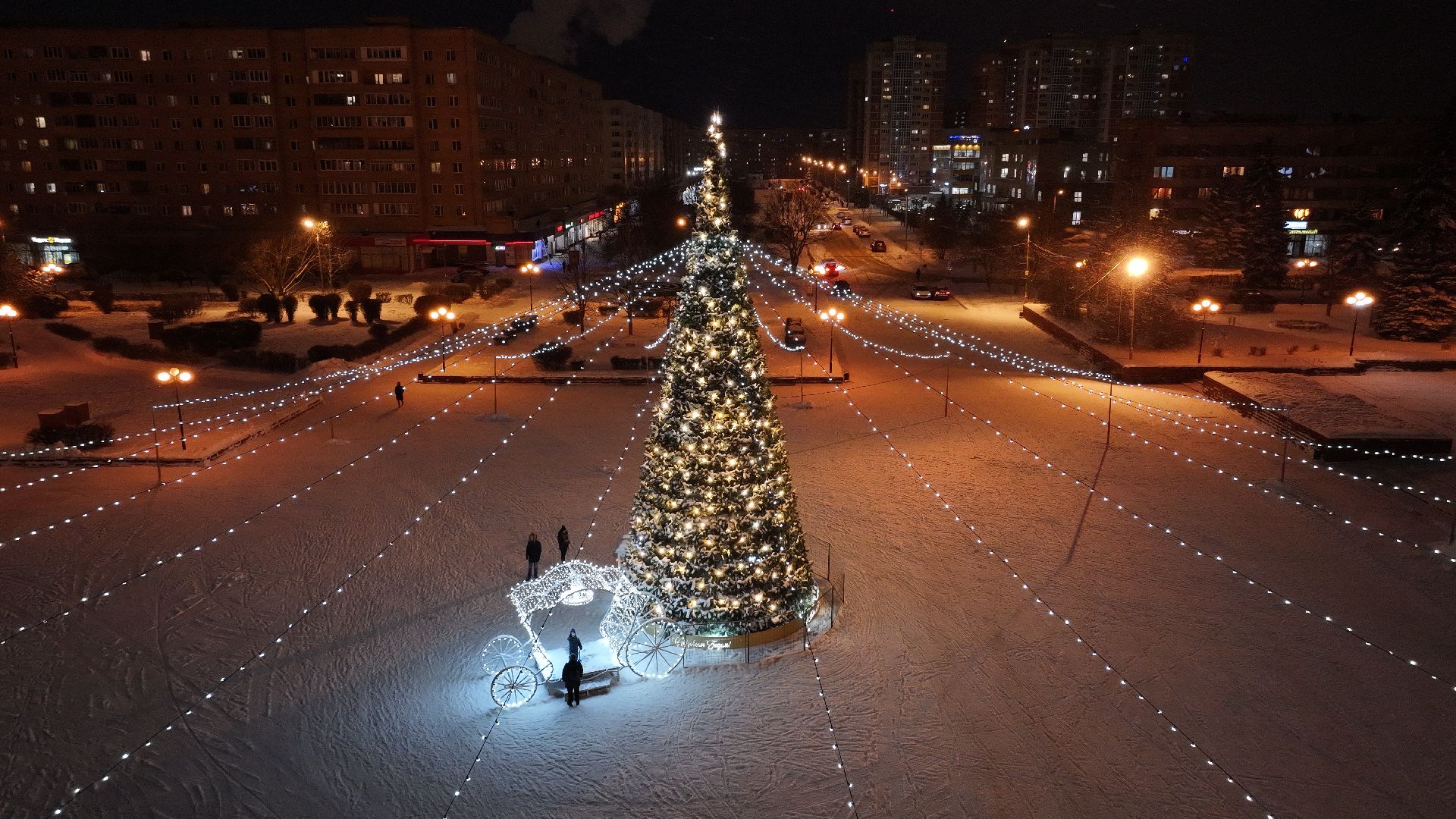 видео с коптера,