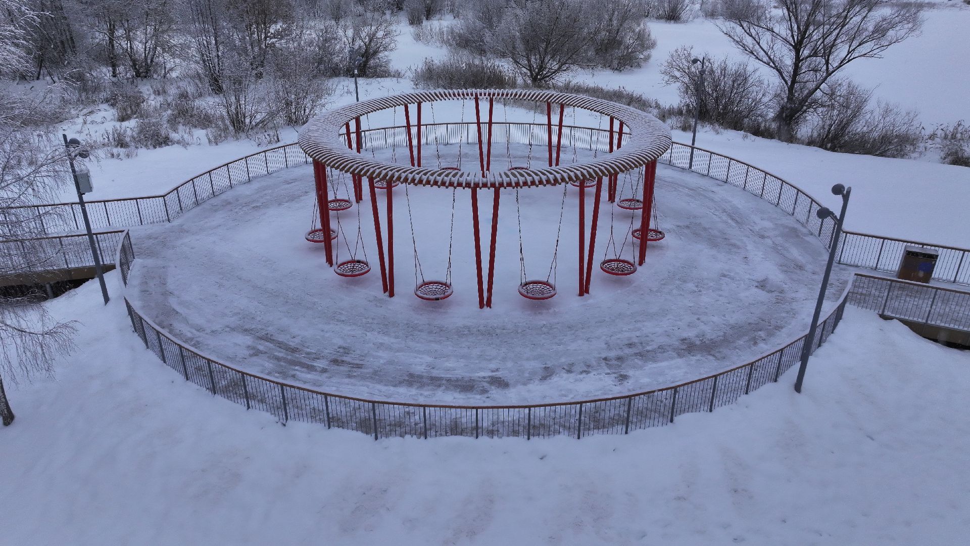 видео с коптера,