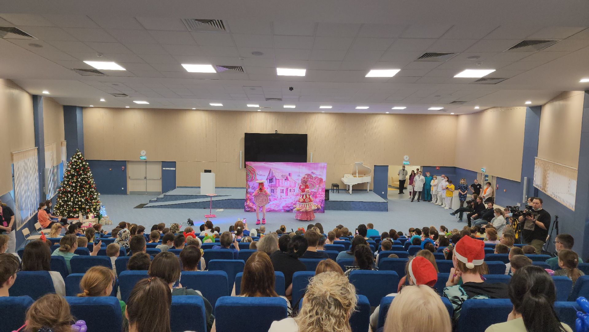 Подольск, благотворительность, медицина, дети, десант дедов морозов, всероссийская акция,