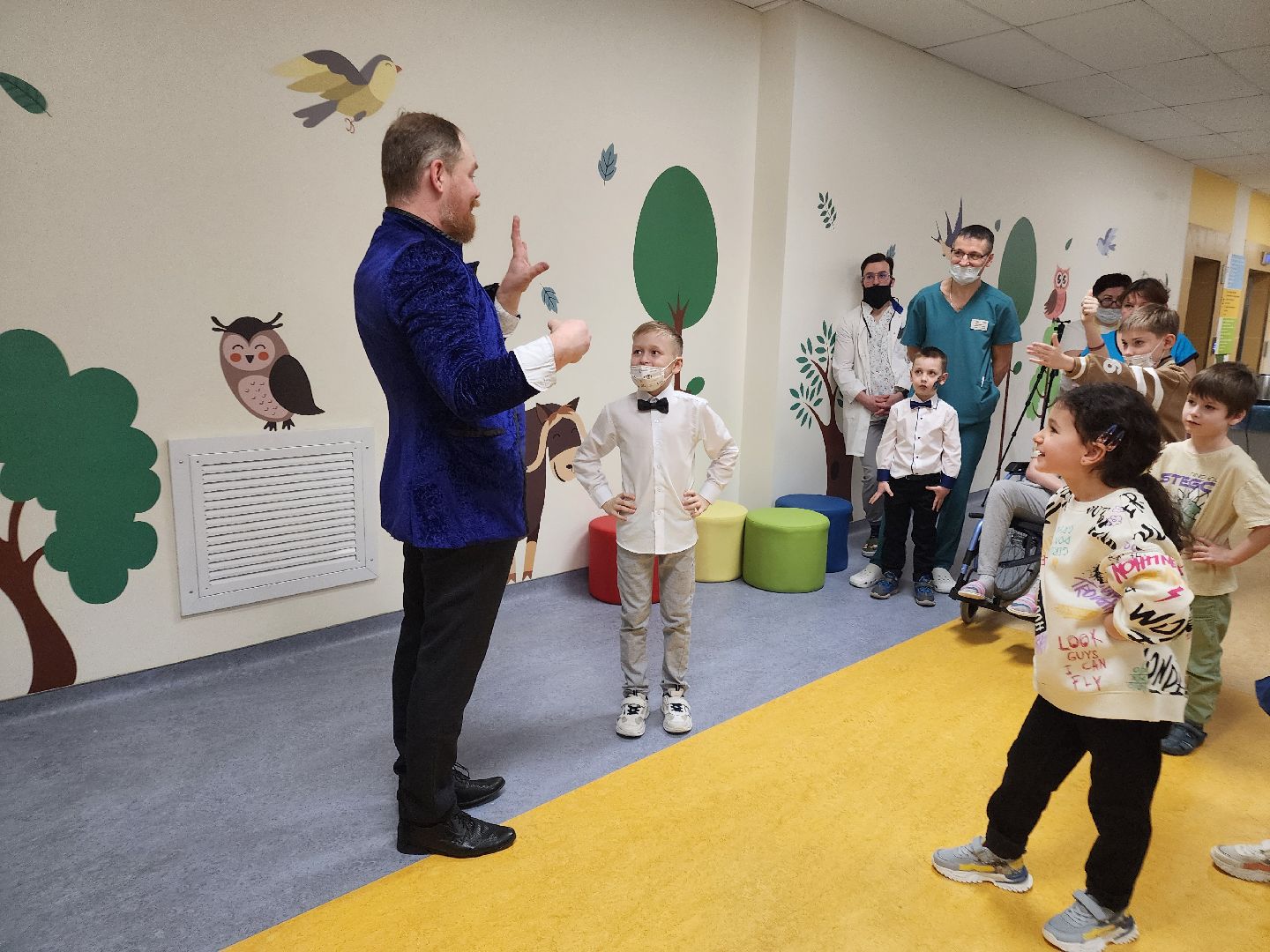 Подольск, благотворительность, медицина, дети, десант дедов морозов, всероссийская акция,