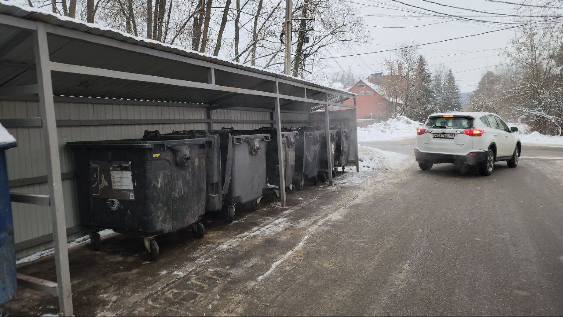 мытищи, Дружба, Клары Цеткин, Контейнерная площадка, ЖКХ, ЖКХ Подмосковье,