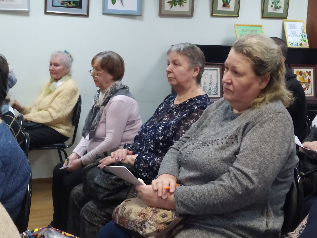 лекция, Щёлково, Активное долголетие, здоровье