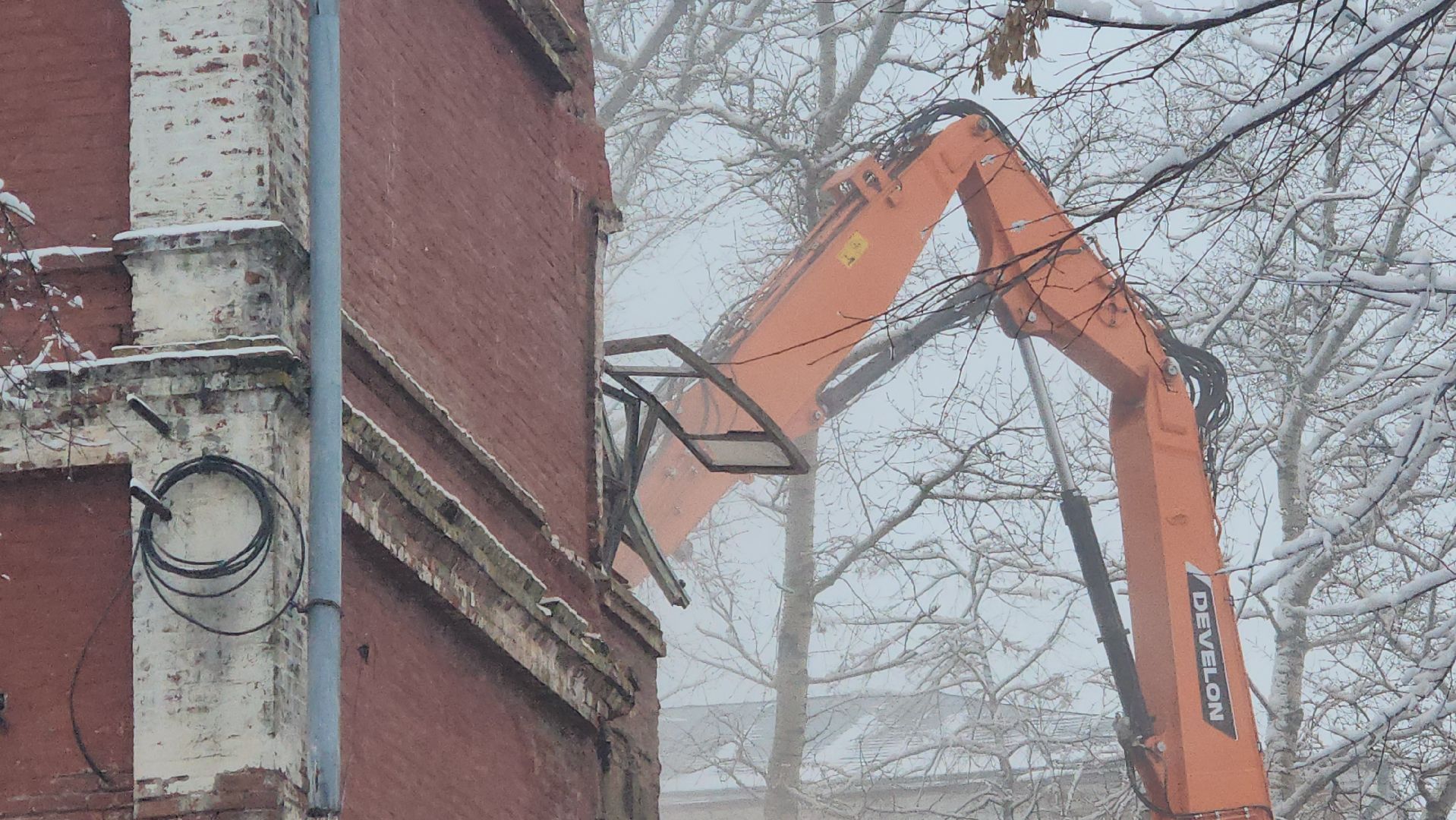 павловский посад, городского округ павловский посад, люди, дом, снос, строители,