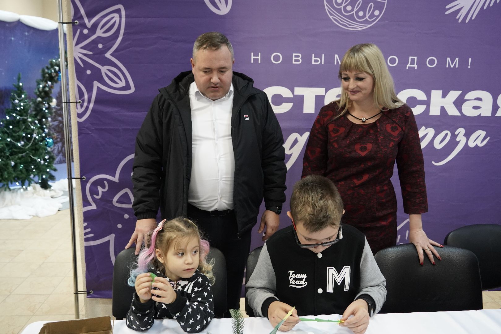 многодетные семьи, многомама, Рошаль, Большая Шатура, елка главы, подарки,