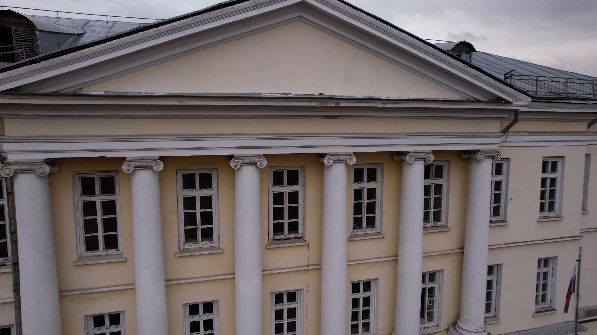 видео с коптера, балашиха, усадьба, культура,