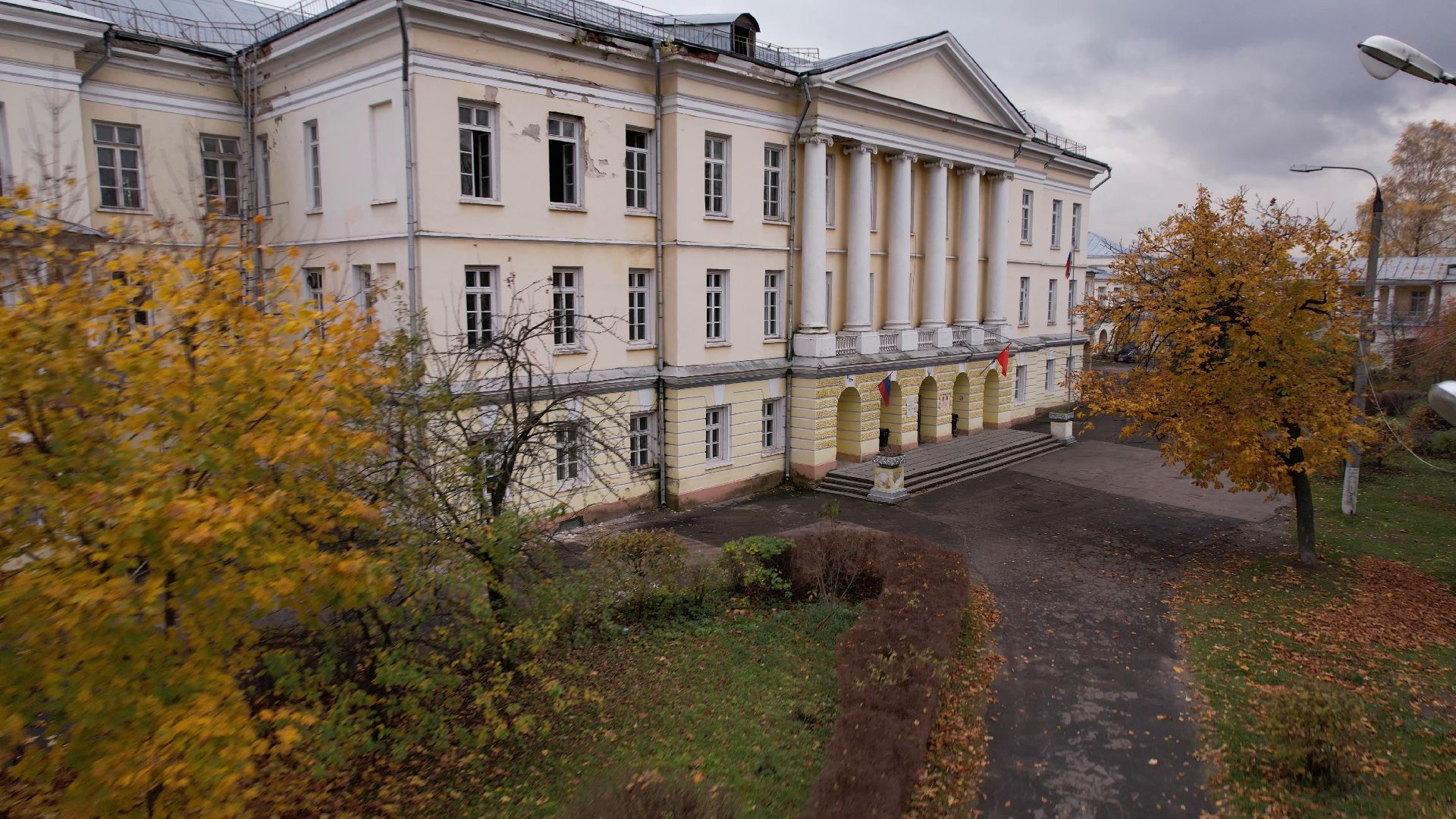 видео с коптера, балашиха, усадьба, культура,