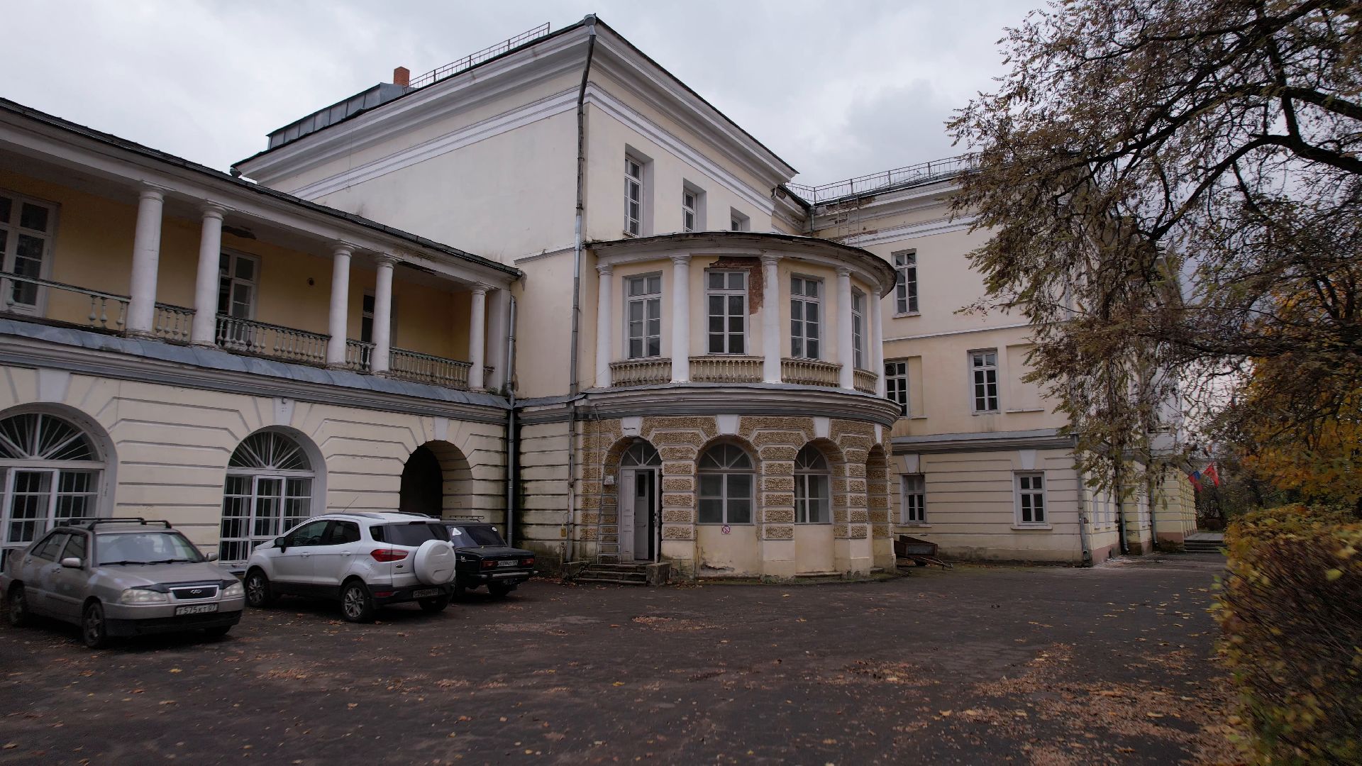 видео с коптера, балашиха, усадьба, культура,