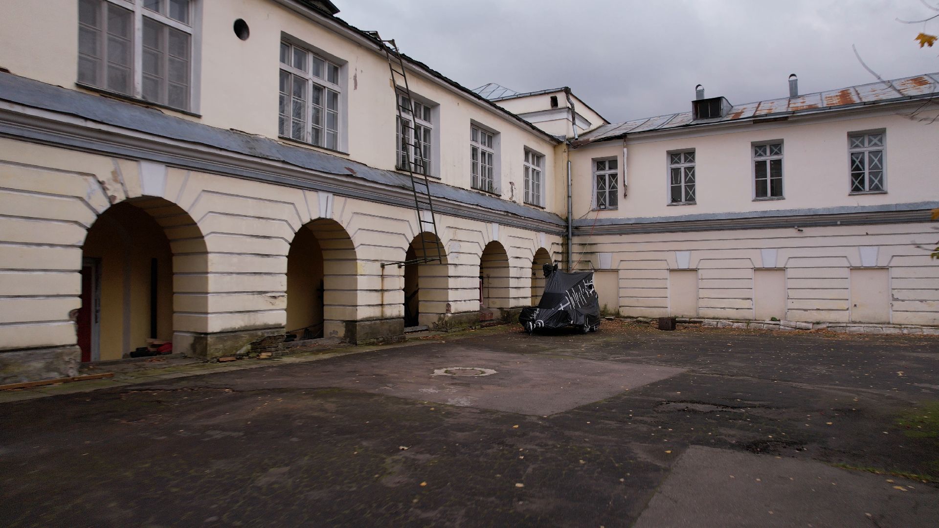 видео с коптера, балашиха, усадьба, культура,