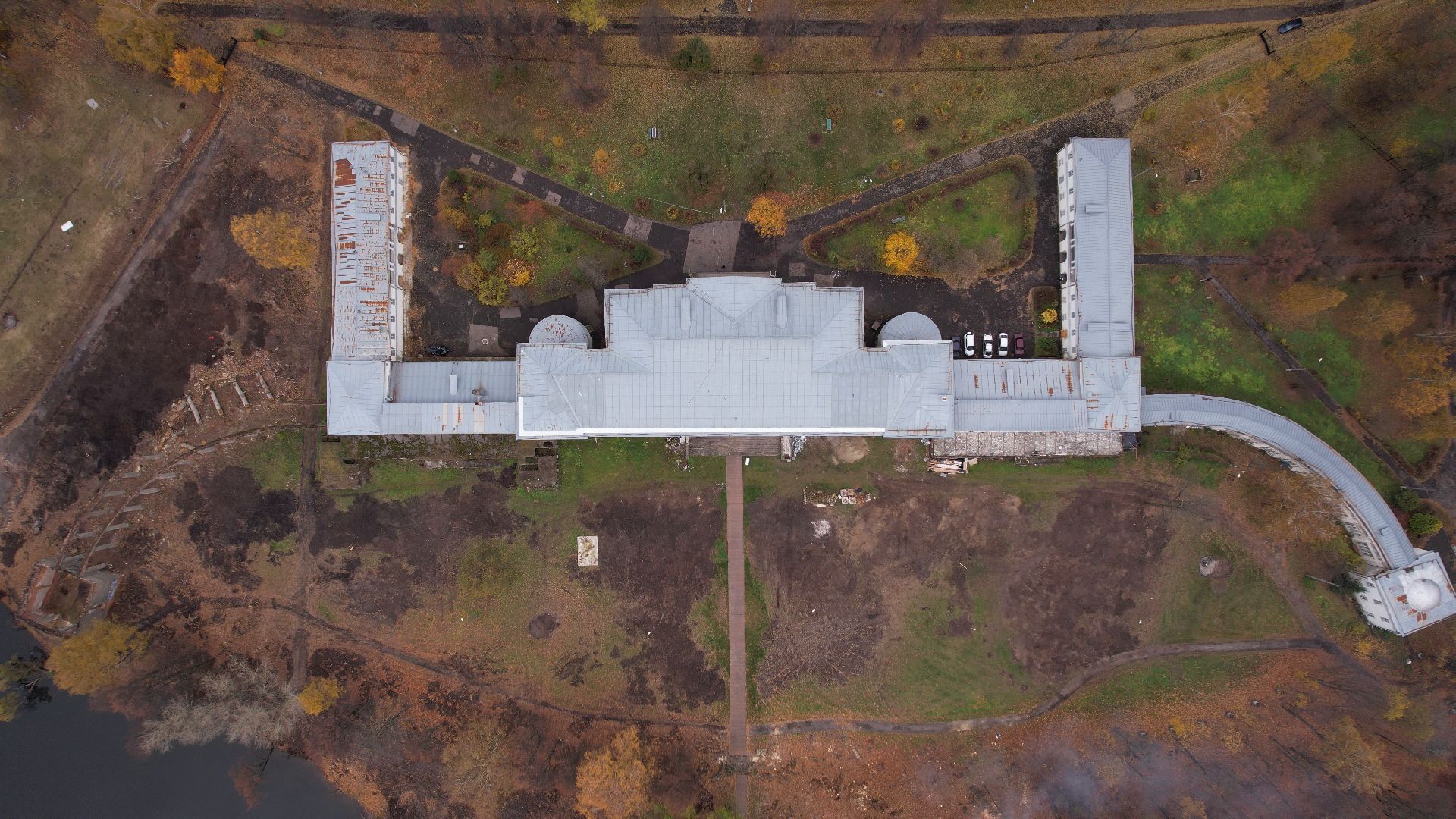 видео с коптера, балашиха, усадьба, культура,