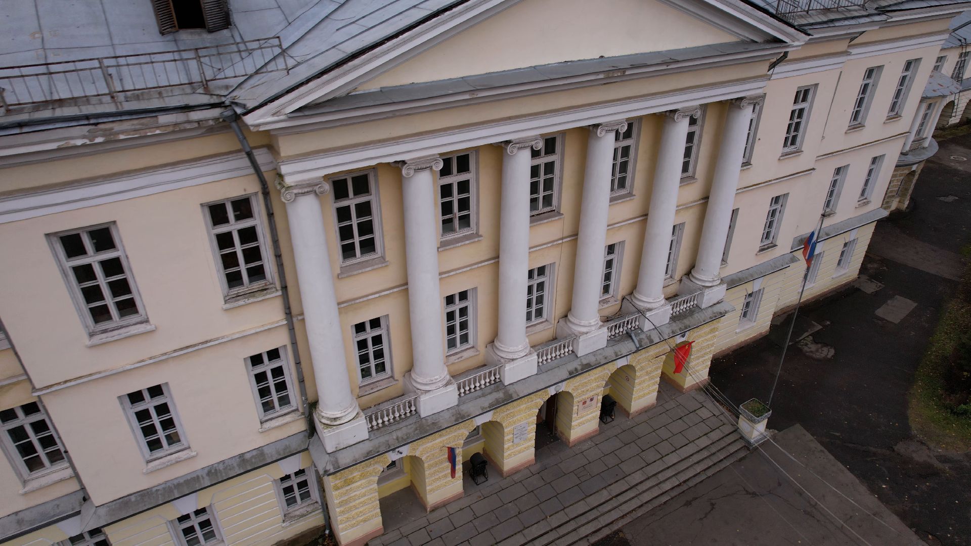 видео с коптера, балашиха, усадьба, культура,