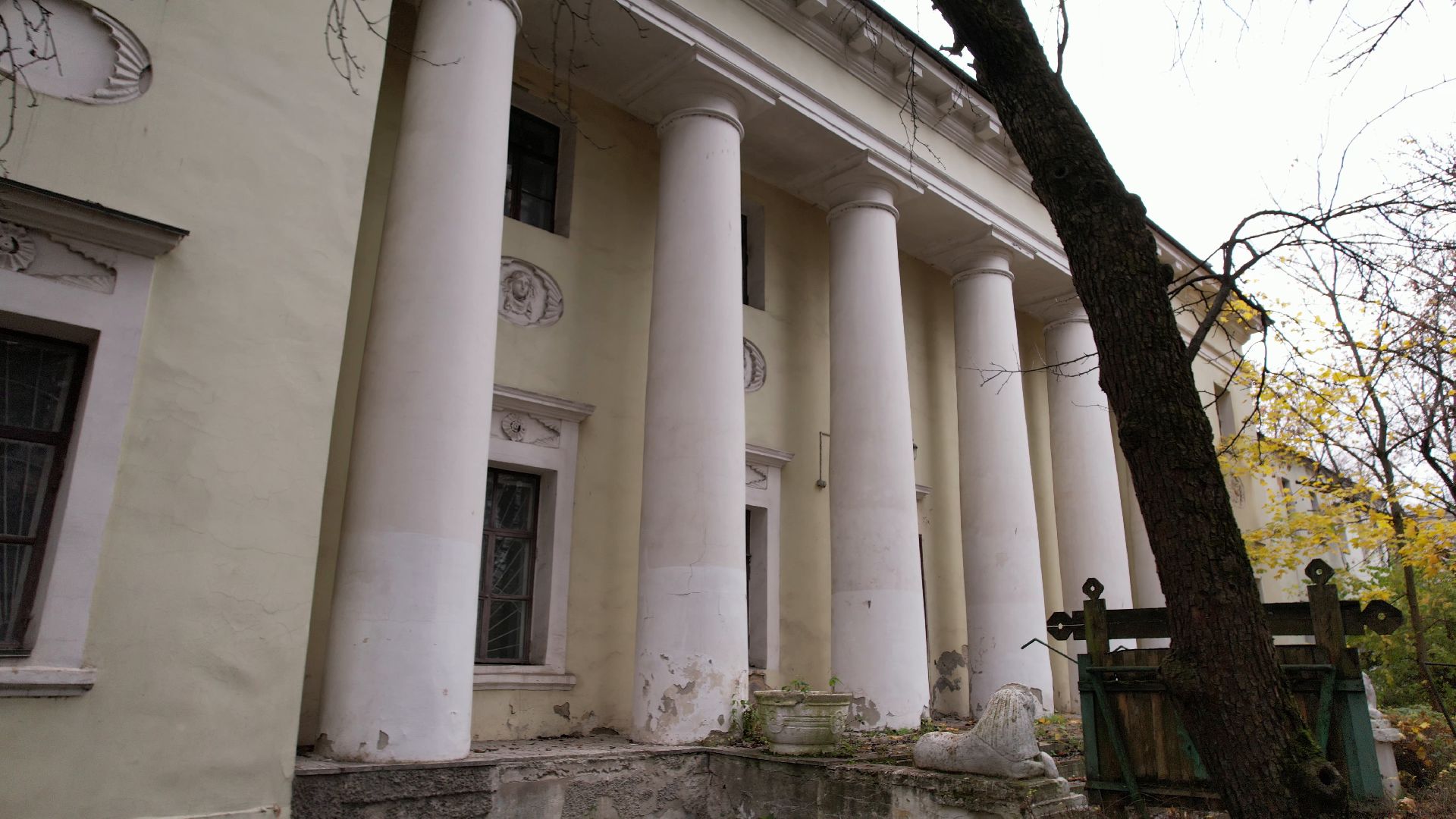 видео с коптера, балашиха, усадьба, культура,