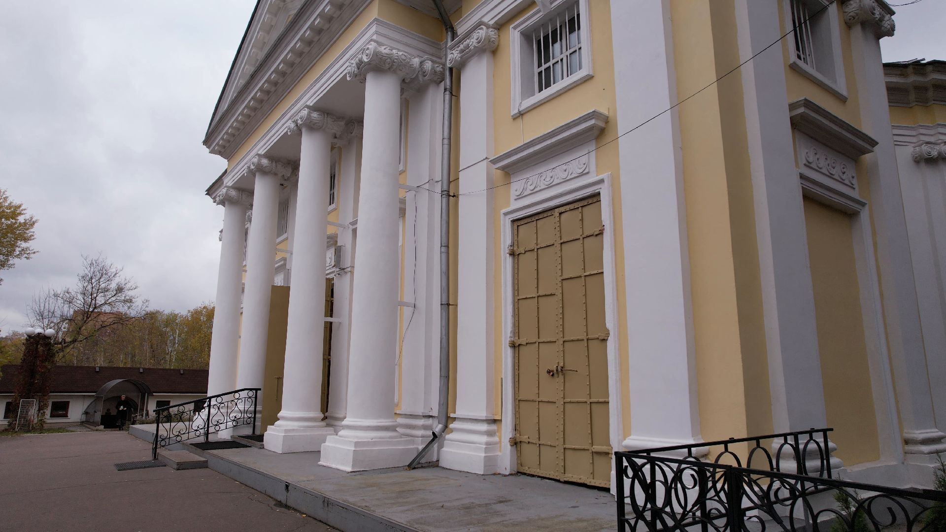 видео с коптера, балашиха, усадьба, культура,