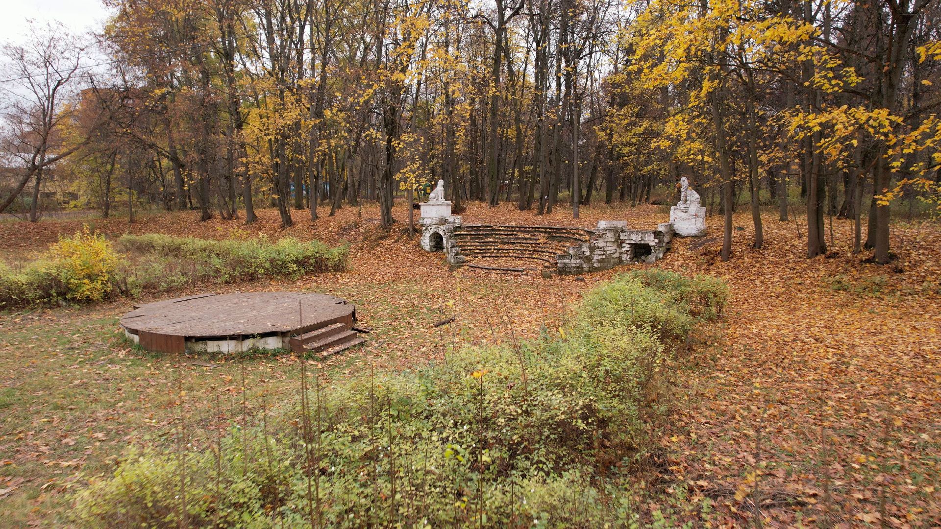 видео с коптера, балашиха, усадьба, культура,