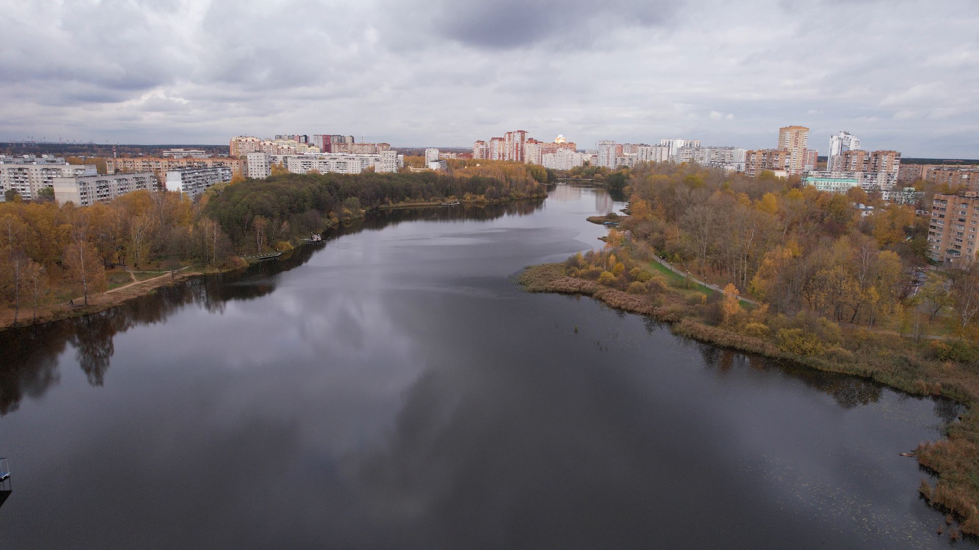видео с коптера, балашиха, усадьба, культура,