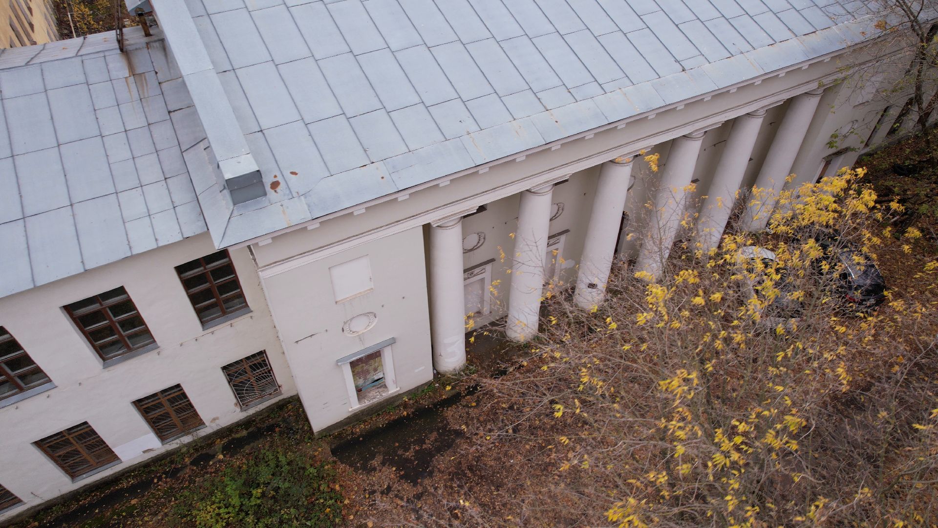 видео с коптера, балашиха, усадьба, культура,