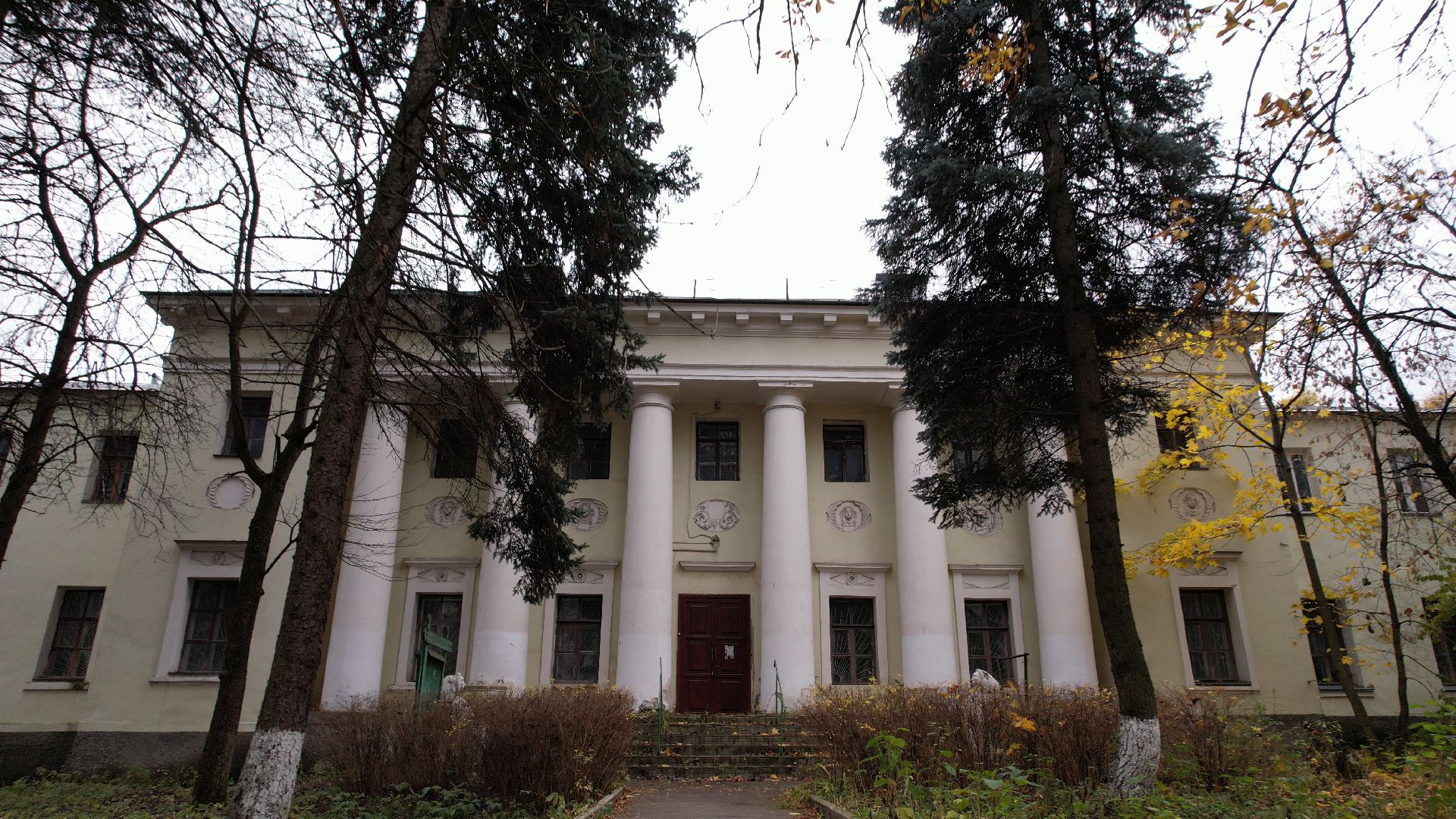 видео с коптера, балашиха, усадьба, культура,