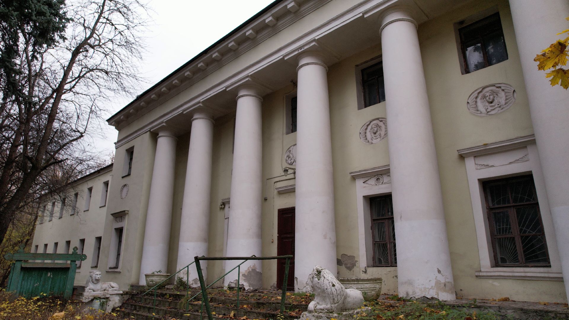 видео с коптера, балашиха, усадьба, культура,