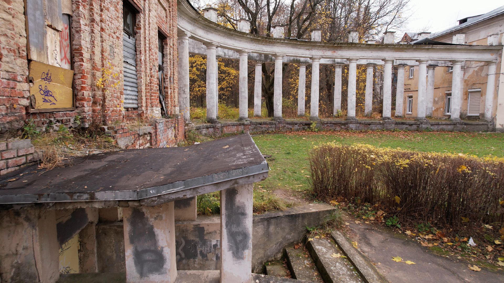 видео с коптера, балашиха, усадьба, культура,