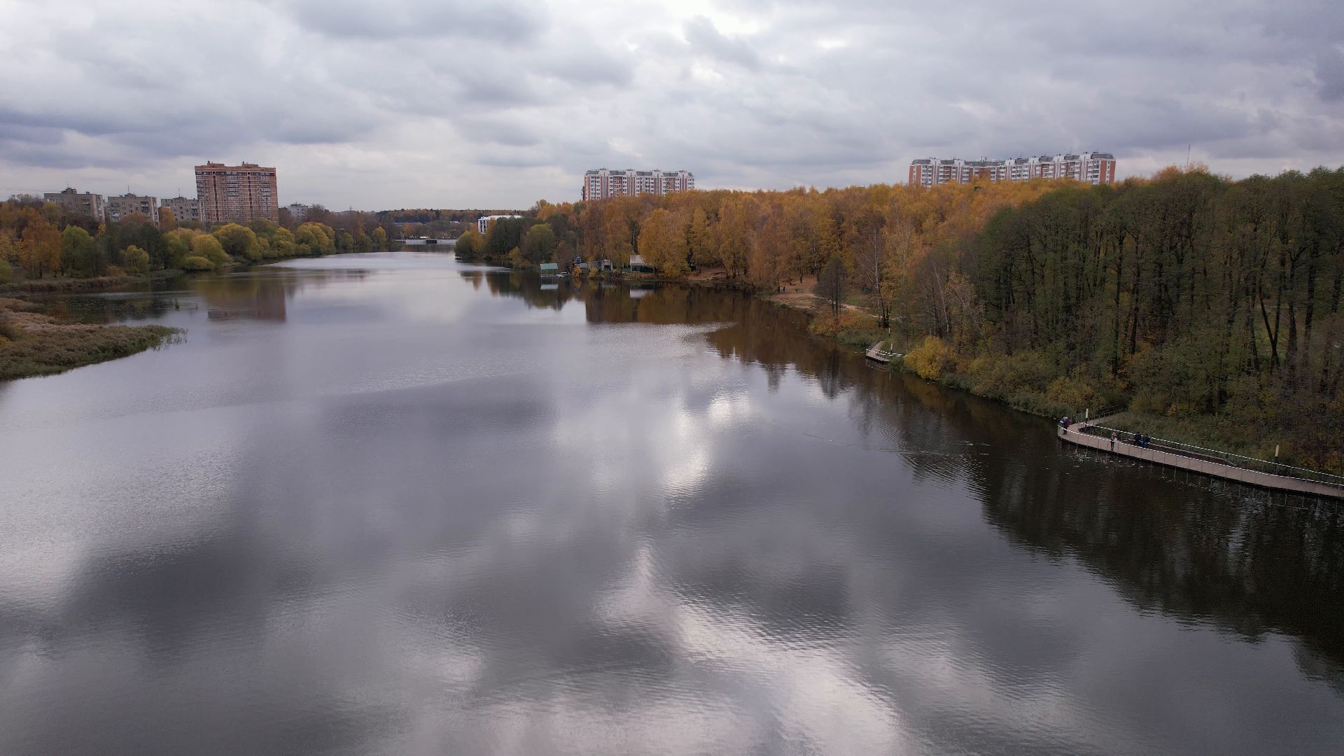 видео с коптера, балашиха, усадьба, культура,