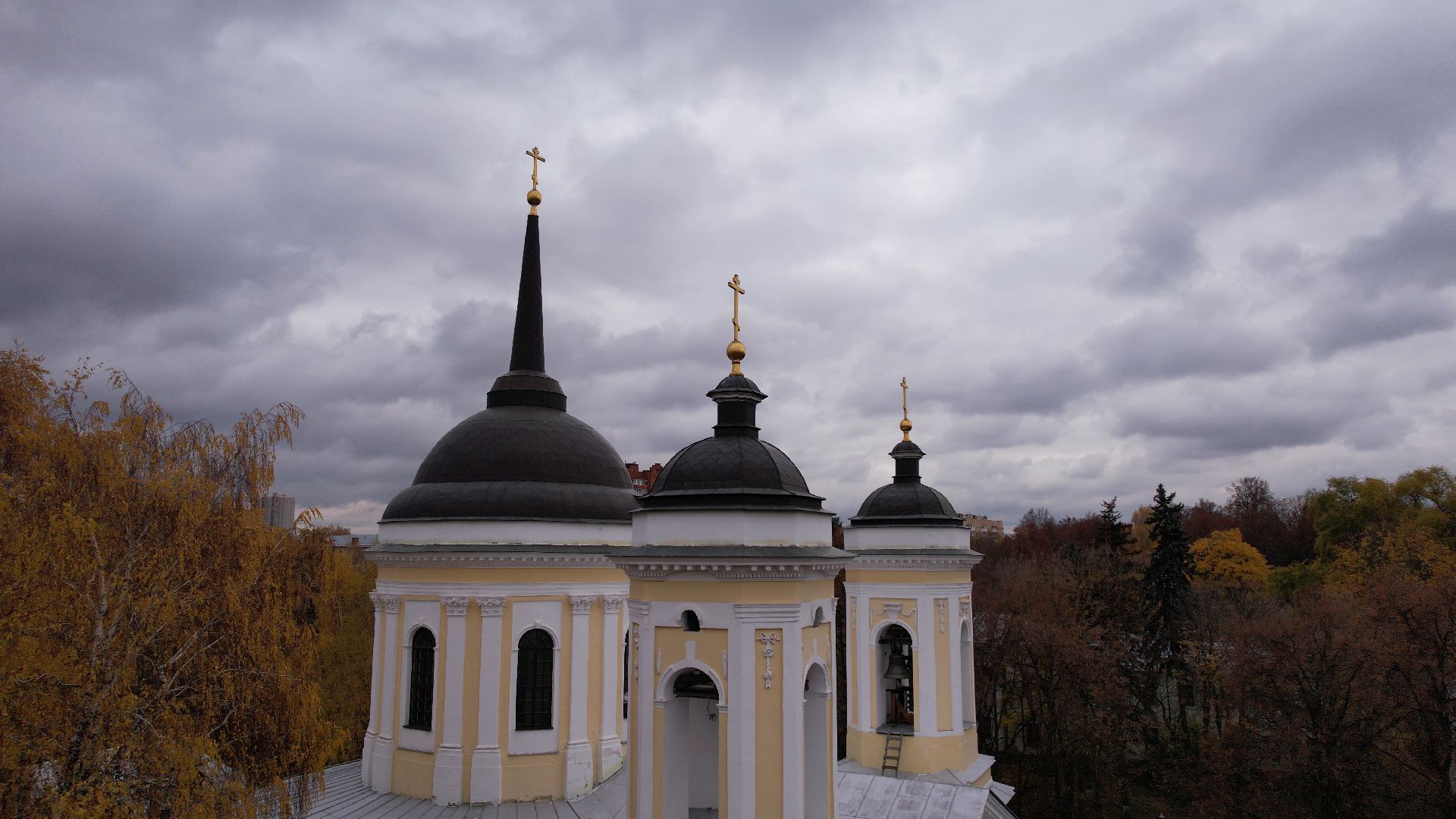 видео с коптера, балашиха, усадьба, культура,