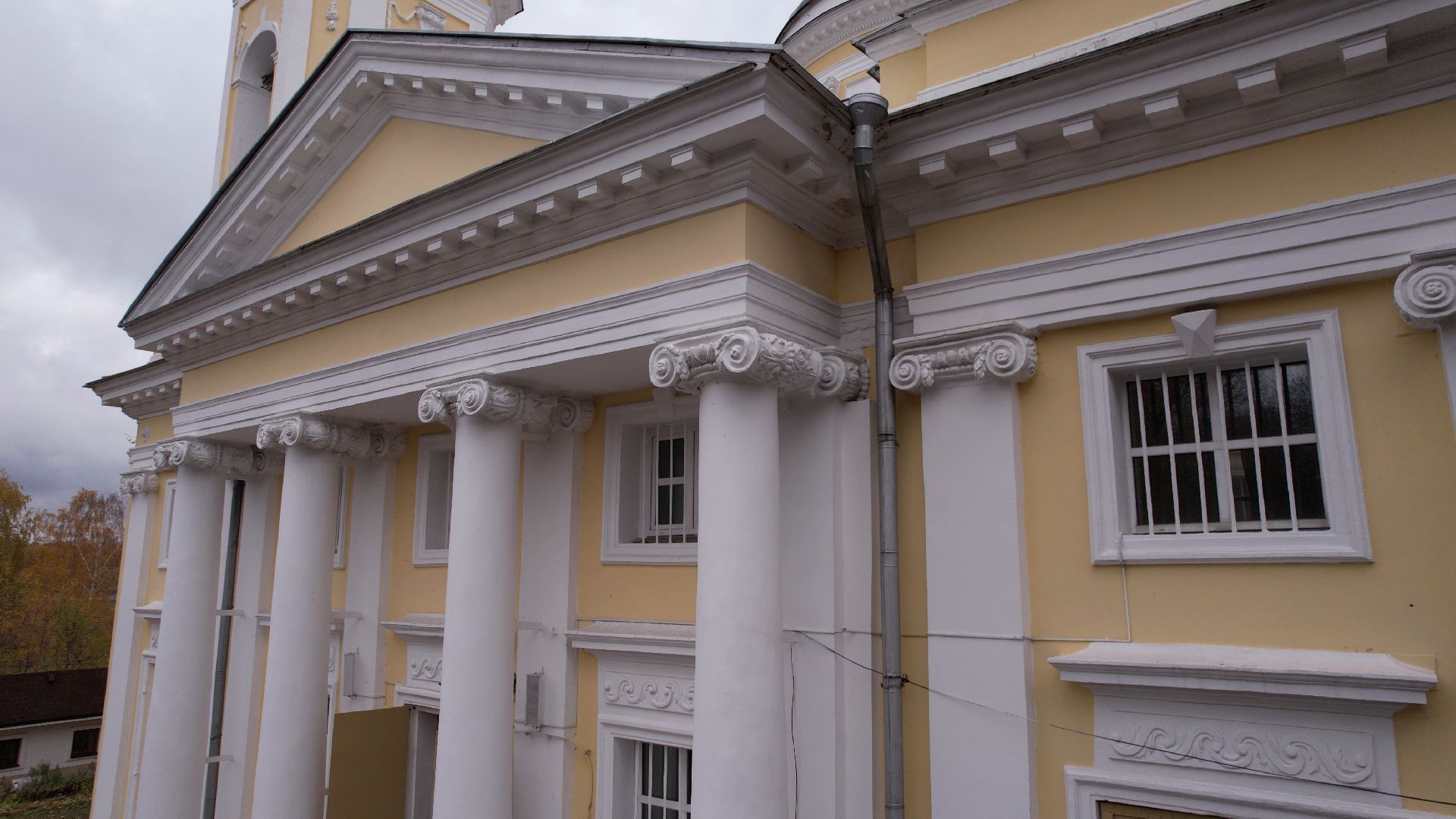 видео с коптера, балашиха, усадьба, культура,