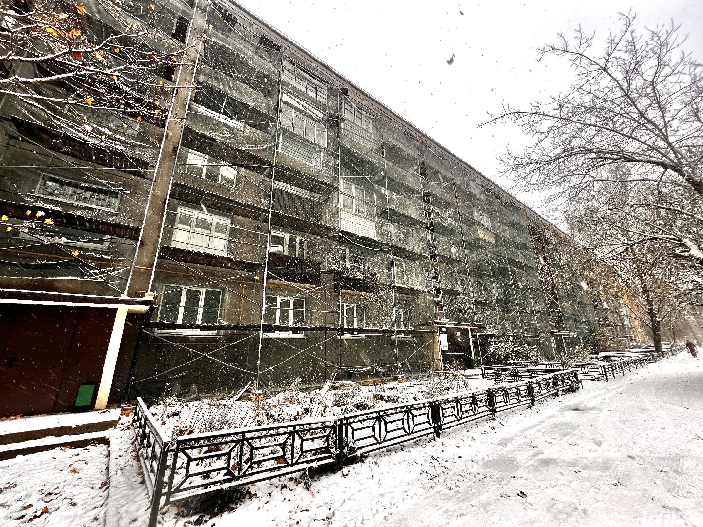 видео с коптера, истра, военный городок, благоустройство,