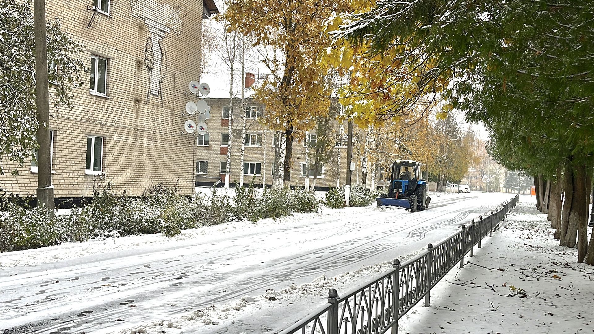 видео с коптера, истра, военный городок, благоустройство,