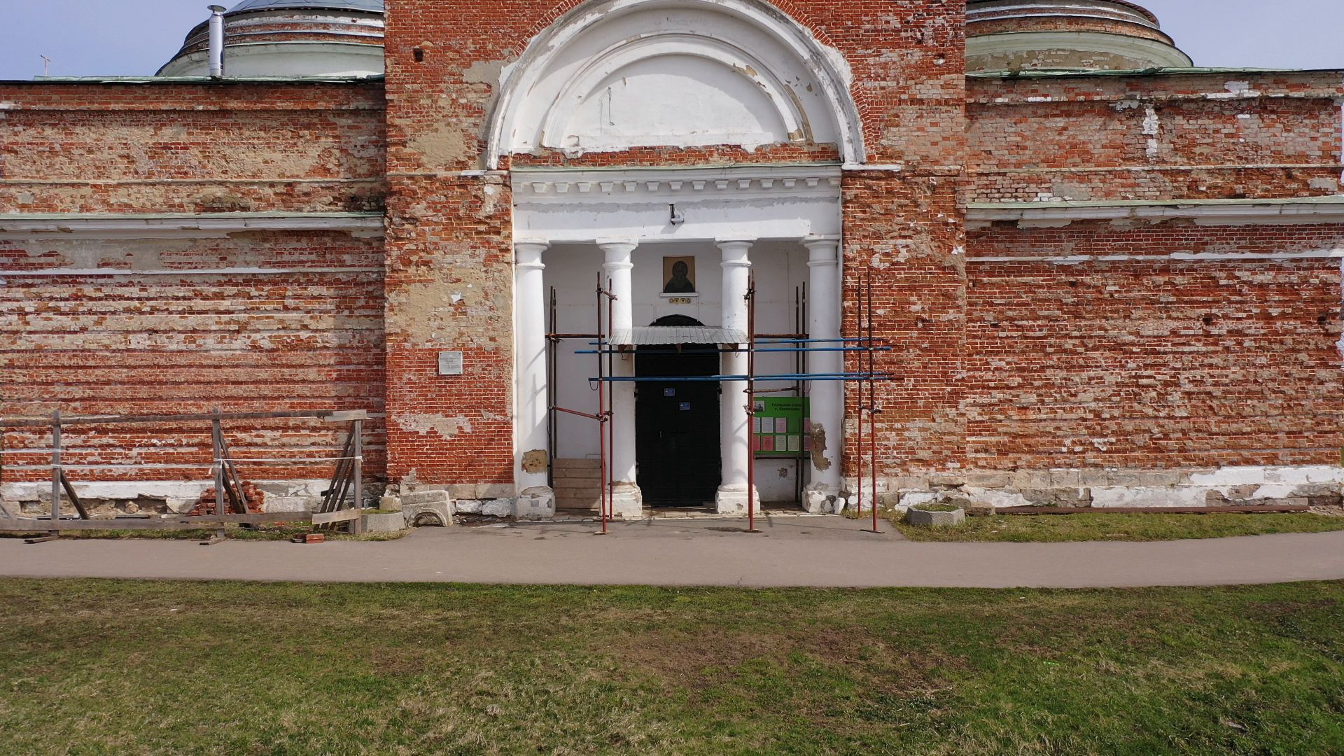 видео с коптера, серпухов, культура,