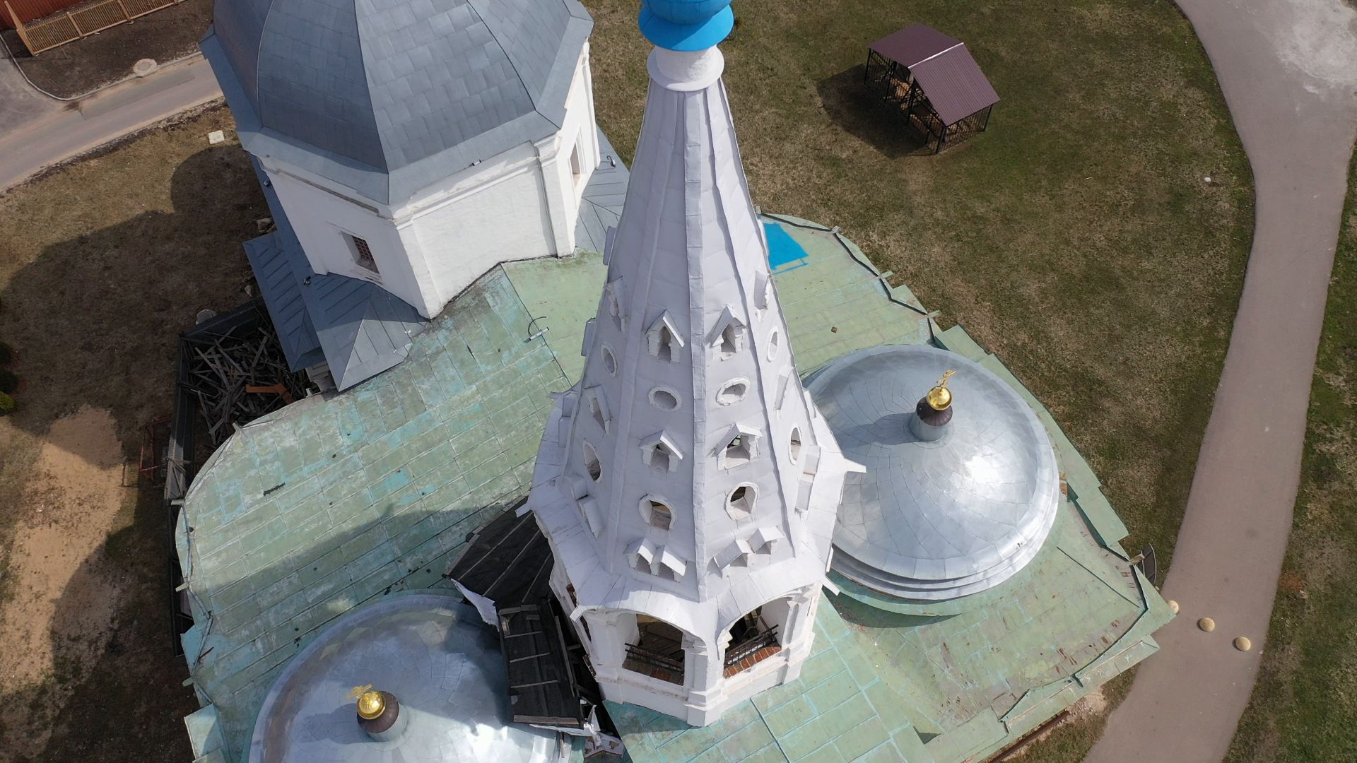 видео с коптера, серпухов, культура,