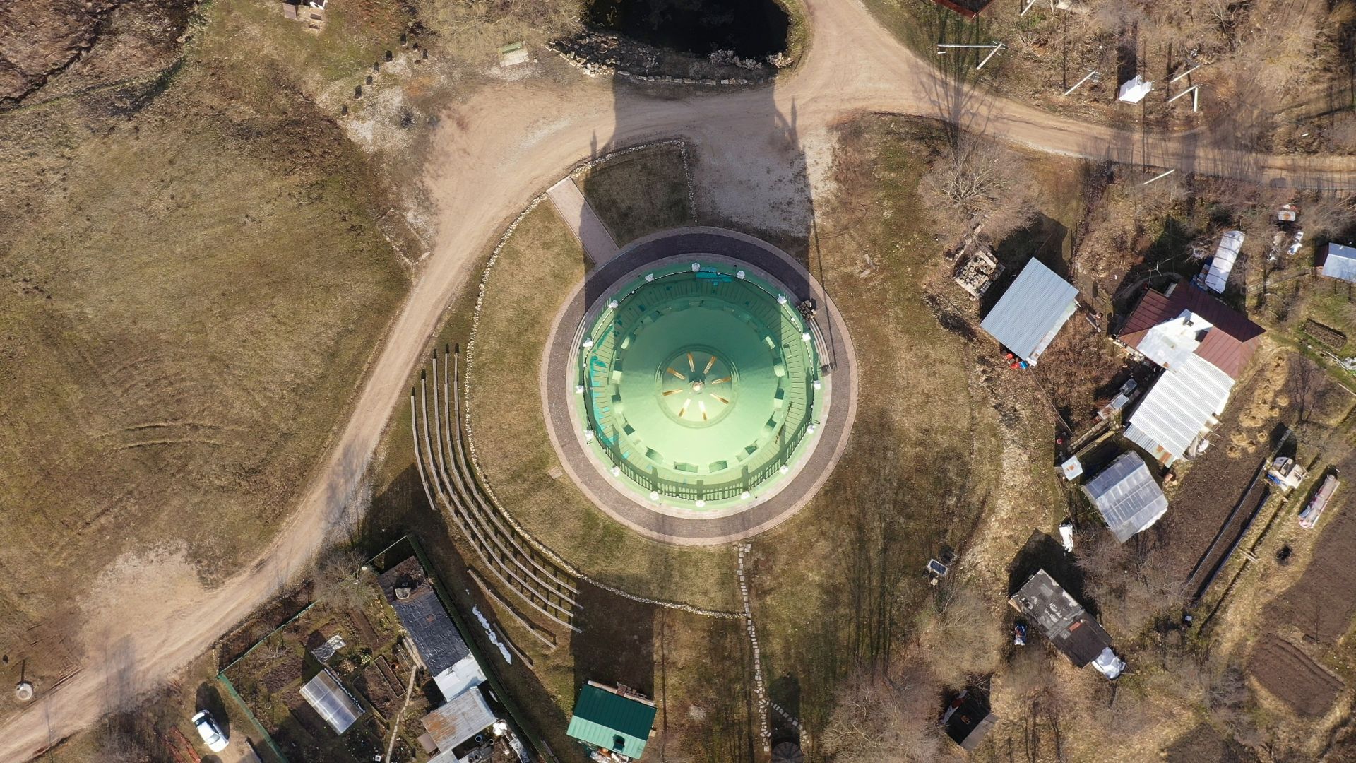 видео с коптера, серпухов, храм, культура,