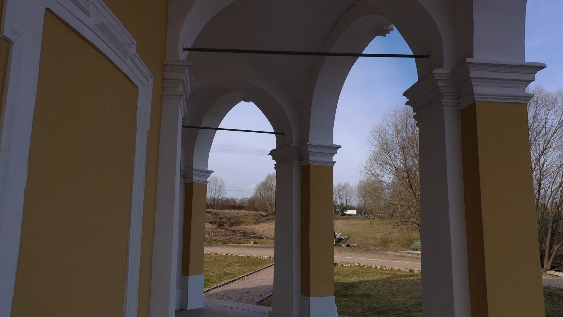 видео с коптера, серпухов, храм, культура,