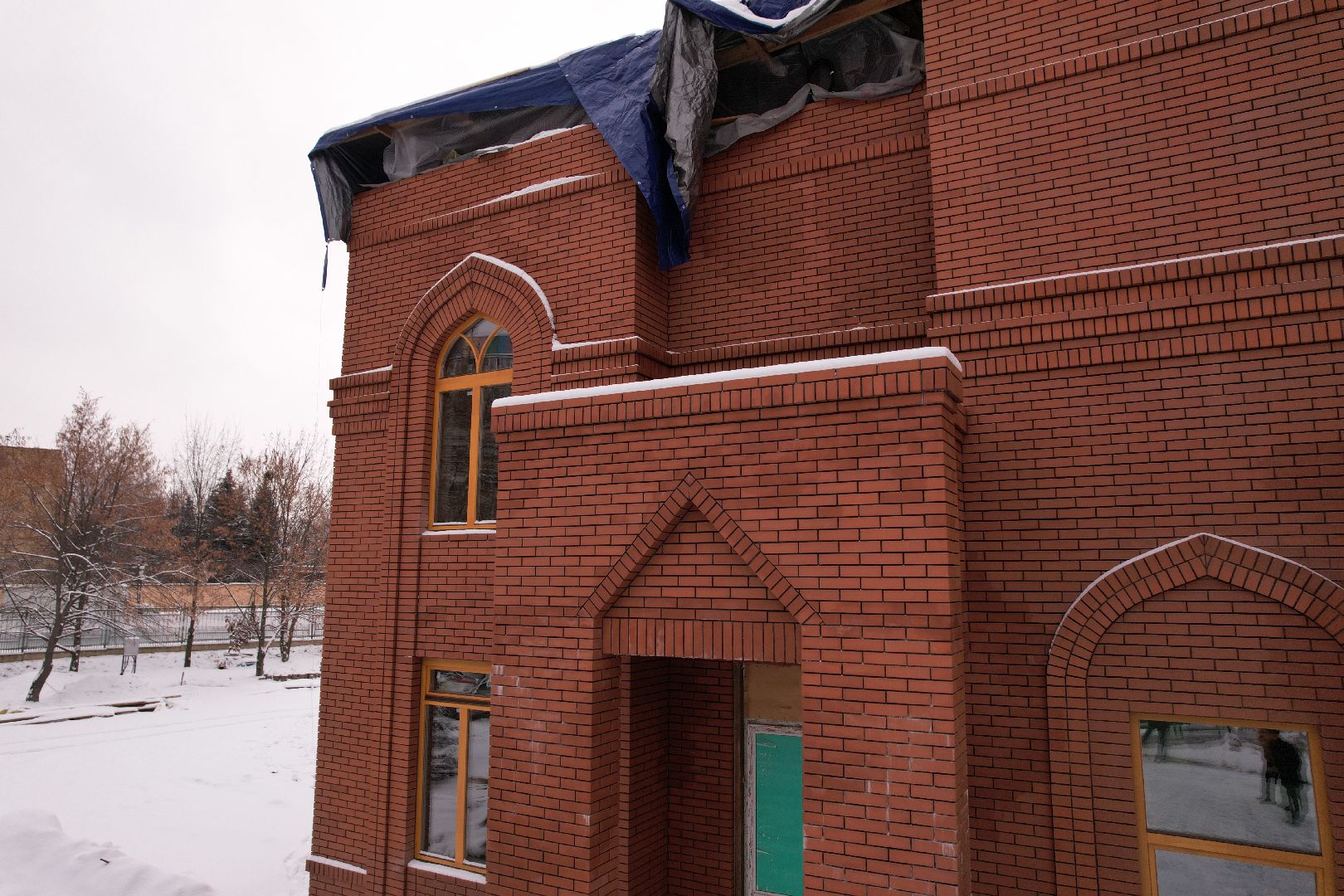 видео с коптера, щёлково, культура, строительство,