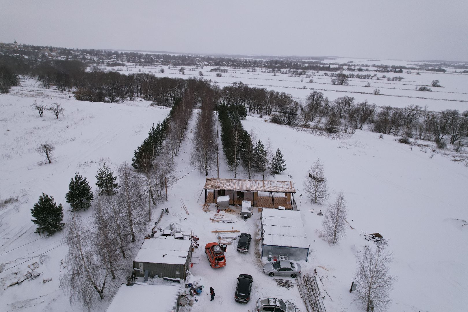 видео с коптера,