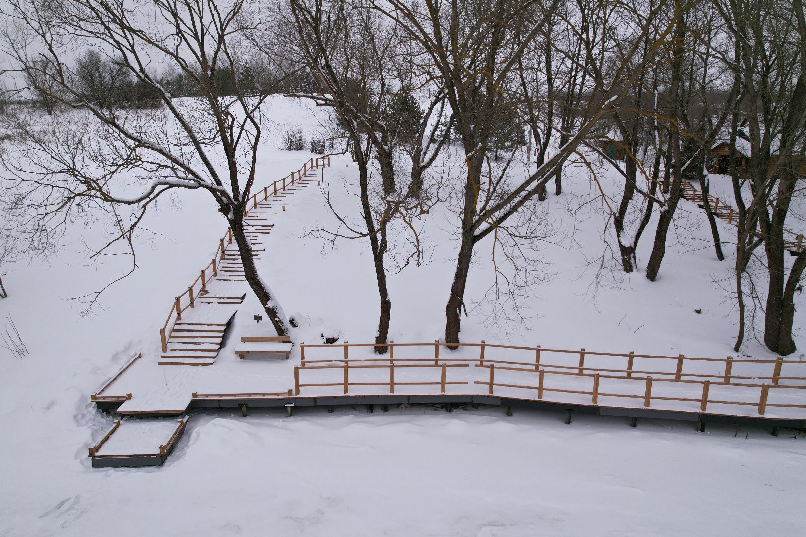 видео с коптера,