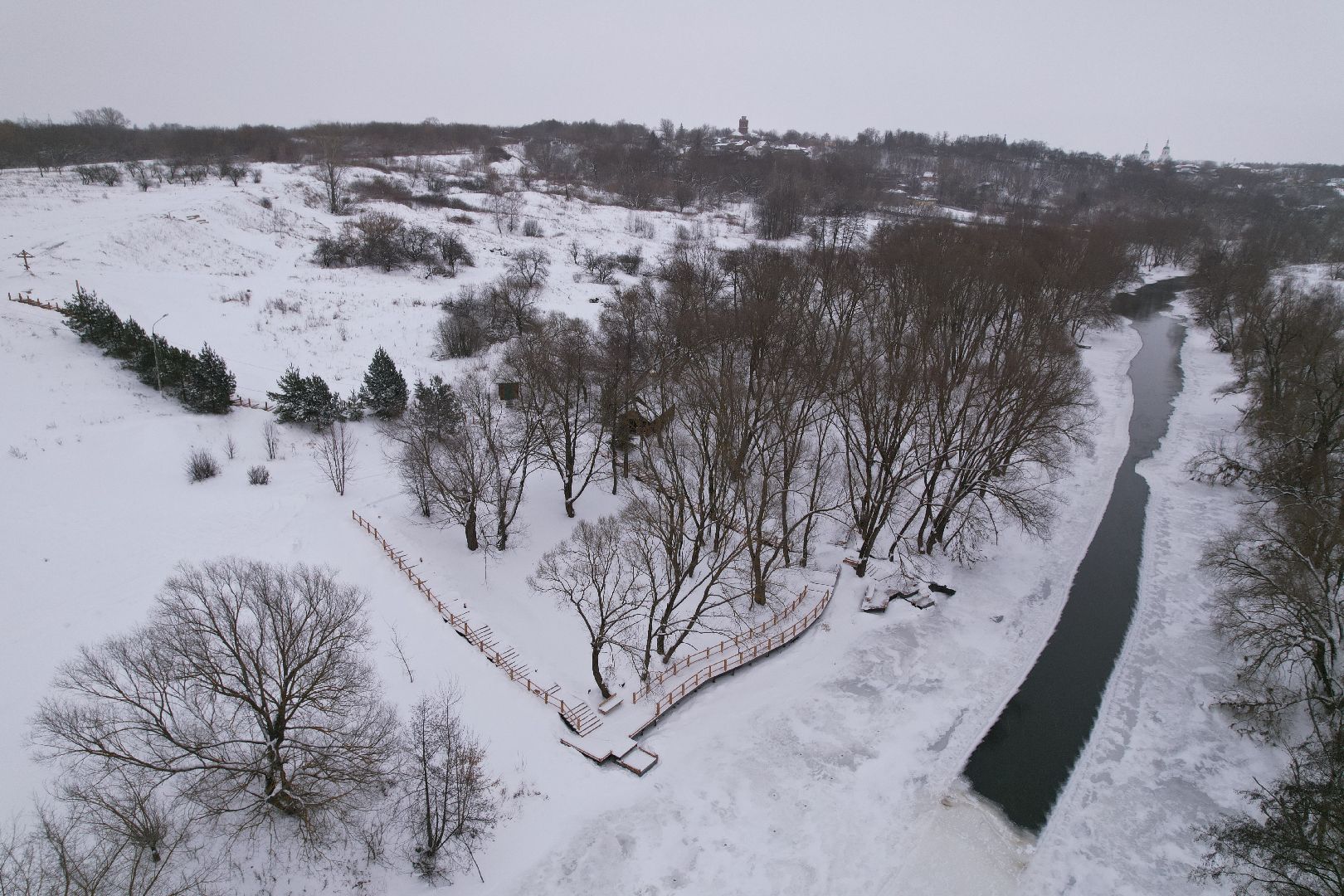 видео с коптера,