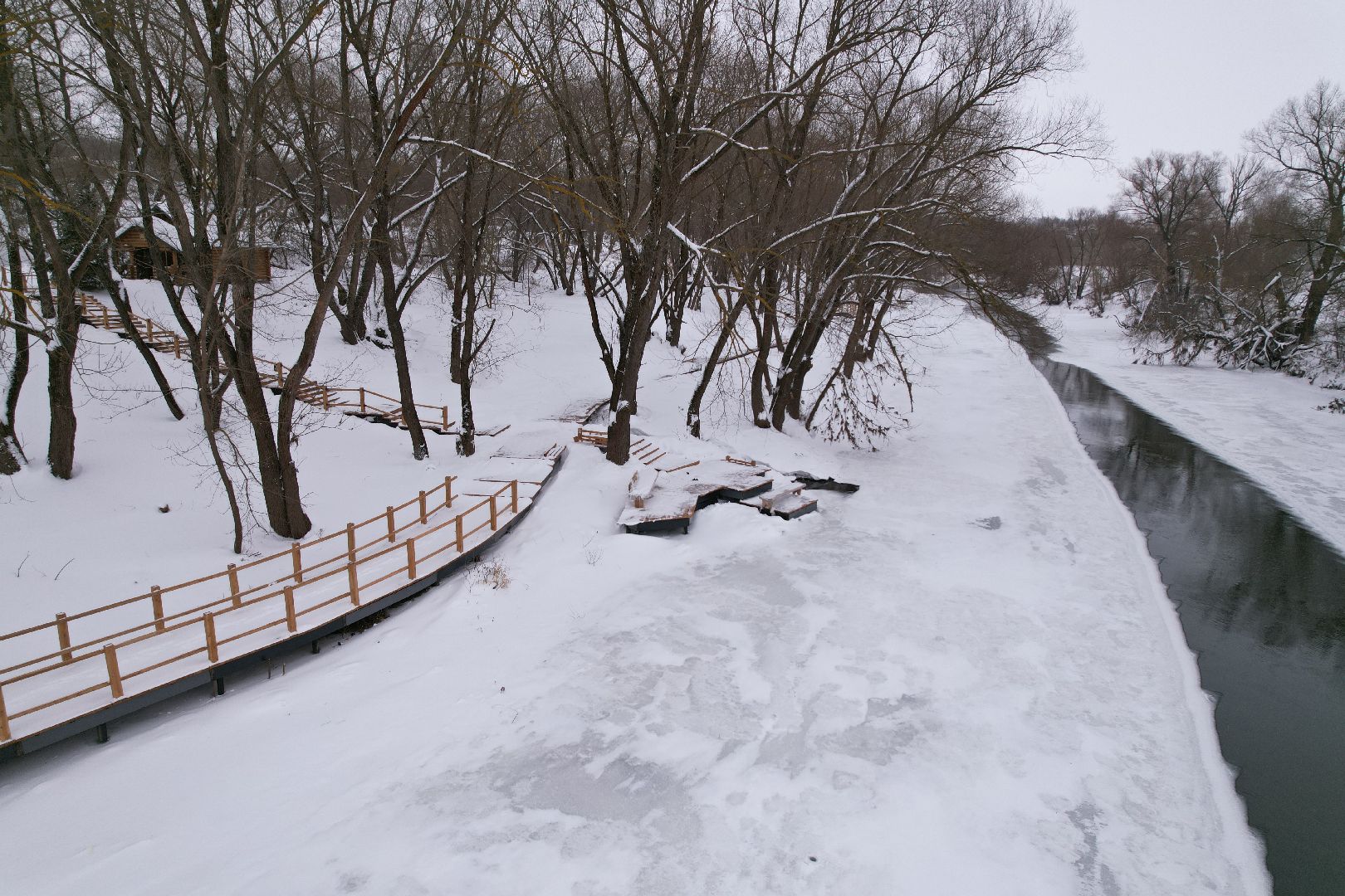 видео с коптера,