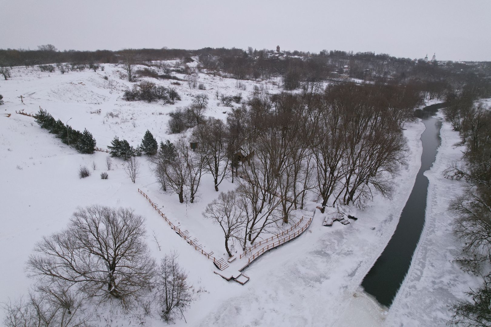 видео с коптера,