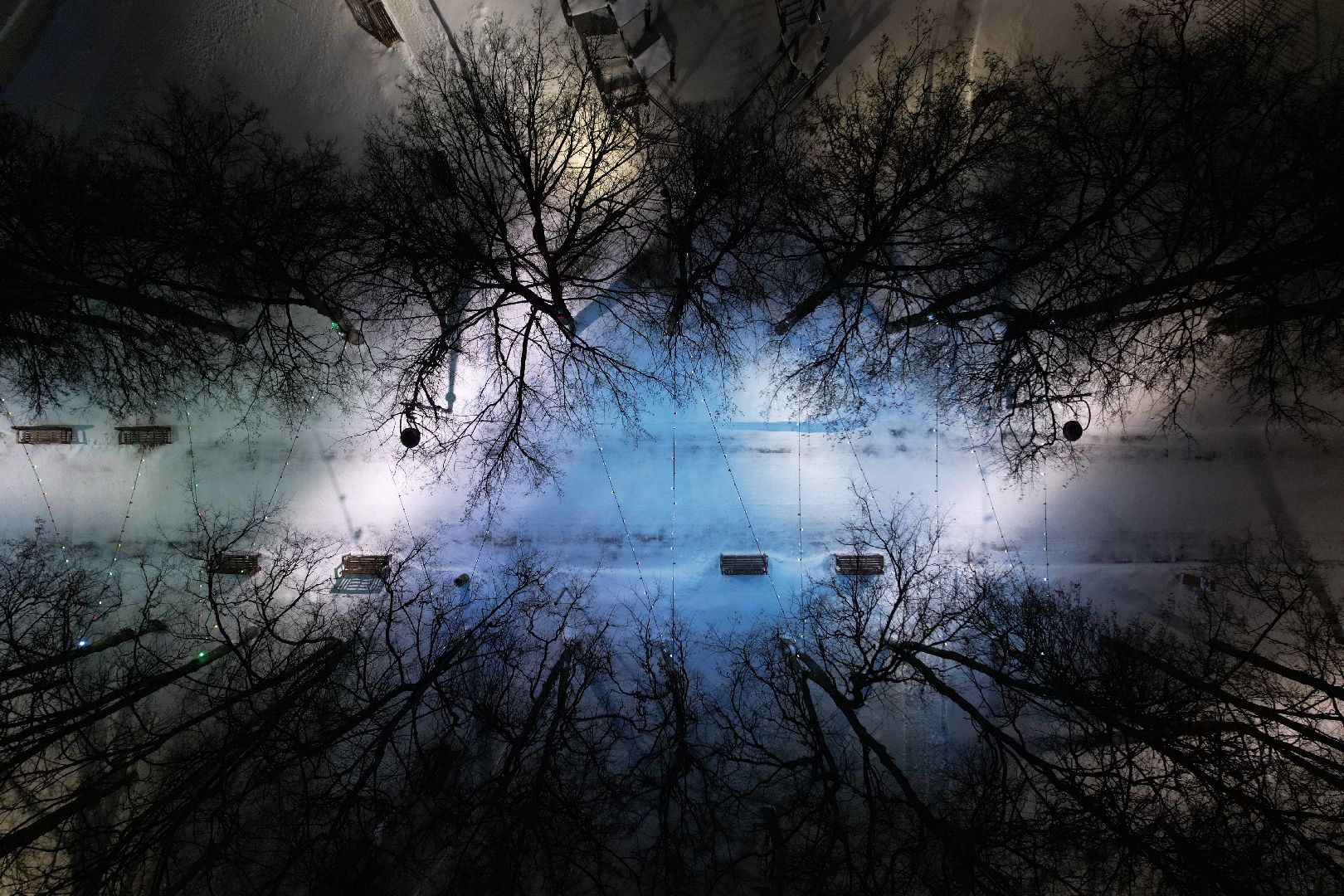 видео с коптера,