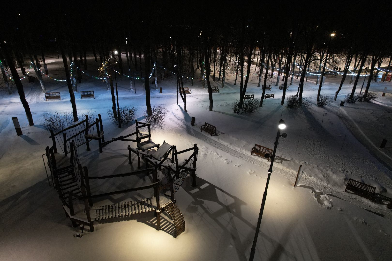 видео с коптера,