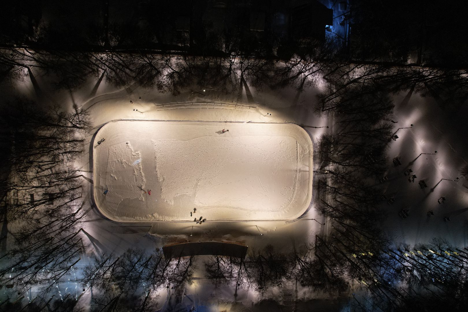 видео с коптера,