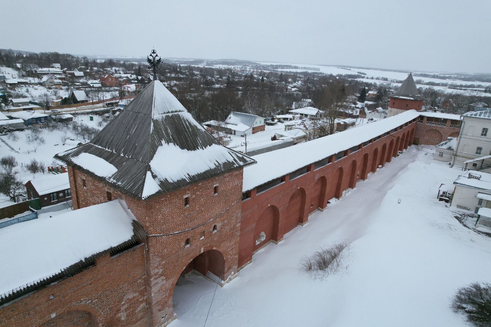 видео с коптера,