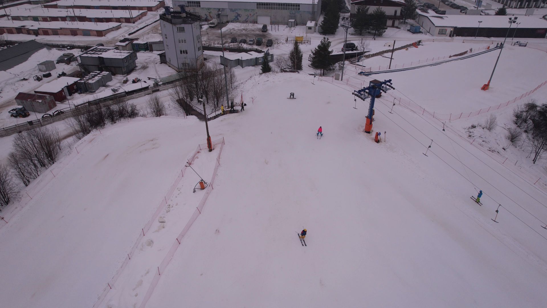 видео с коптера,