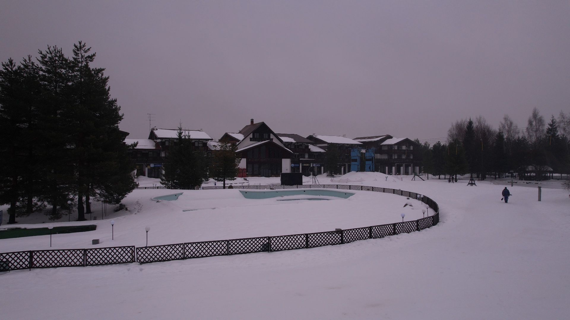 видео с коптера,