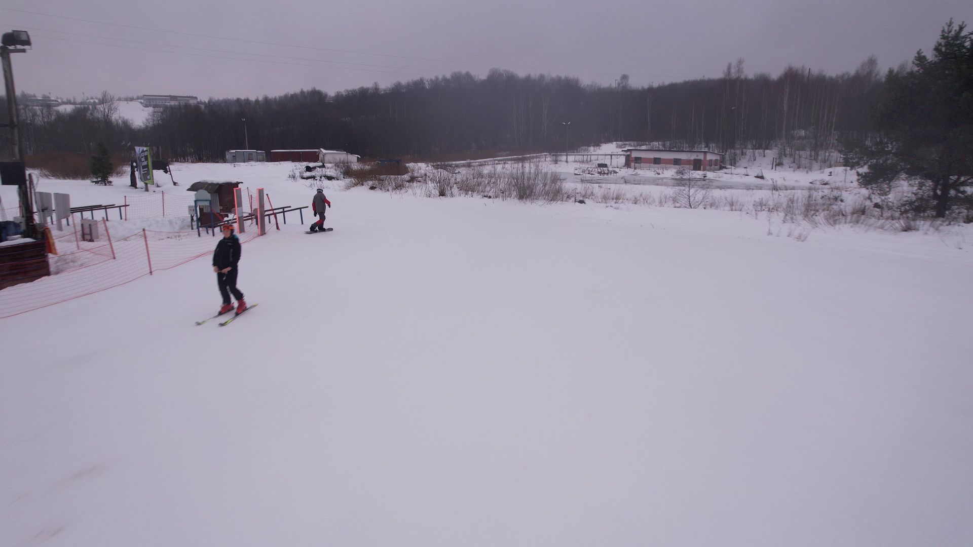 видео с коптера,