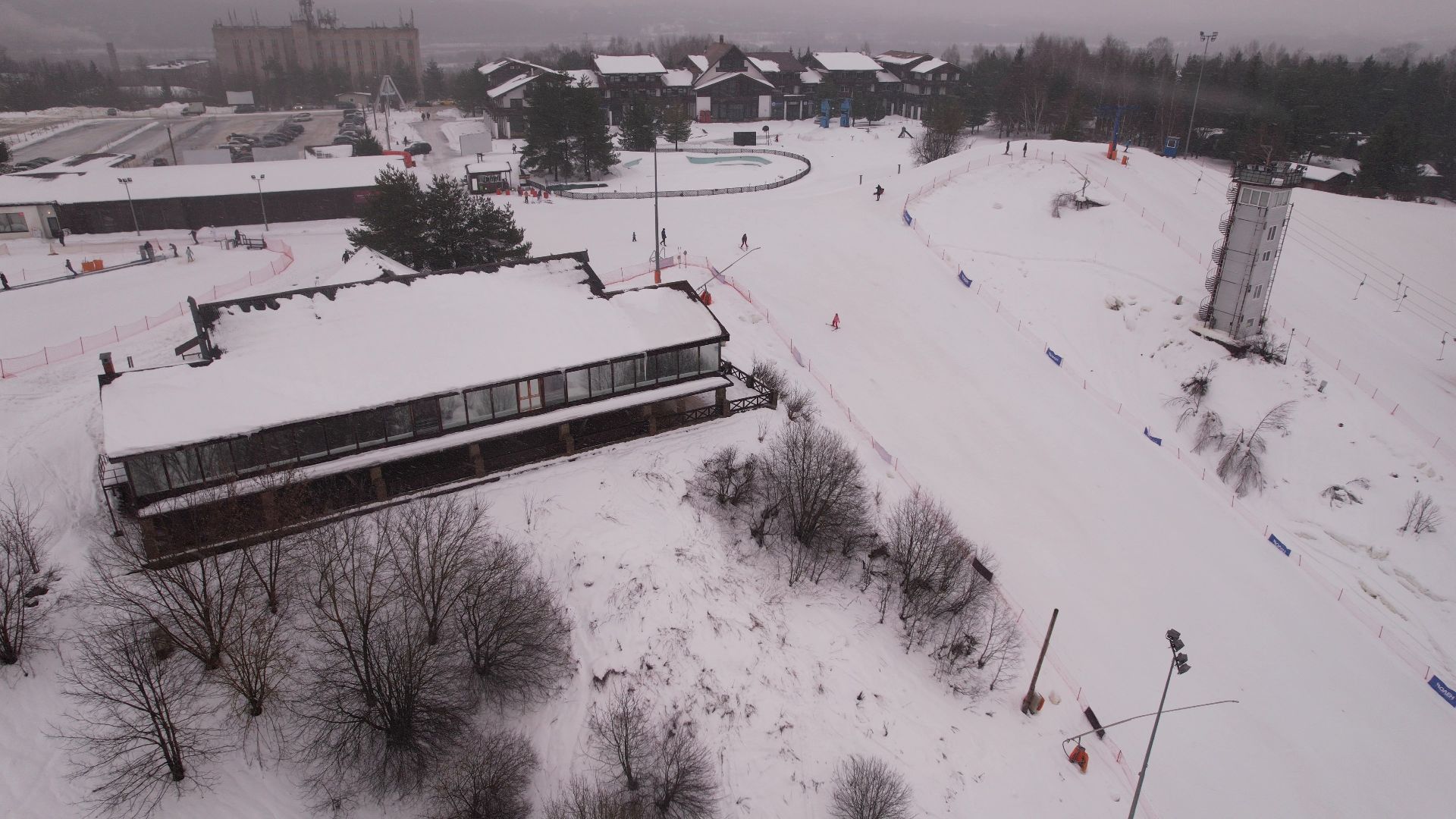 видео с коптера,